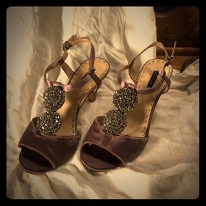 Taupe sandals